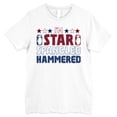 thumbnail image 1 of FLAGWIX Funny American Gifts - I'm Star Spangled Hammered, Patriotic 4th Of July Gifts - Mens Shirts, 1 of 6