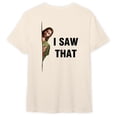 thumbnail image 1 of FLAGWIX Funny Gifts For Men - I Saw That, God, Christian Funny Religious Gifts Shirt - Mens Crewneck Shirt, 1 of 6