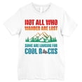 thumbnail image 1 of FLAGWIX Funny Gifts For Men - Not All Who Wander Are Lost Some Are Looking For Cool Rocks - Mens Shirts, 1 of 6