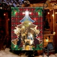 thumbnail image 1 of FLAGWIX Jesus Family, O holy night Jesus Christmas Solar Led Garden Flag TPT2327SF, 1 of 5