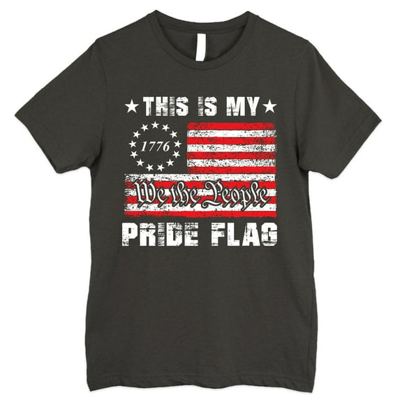 FLAGWIX Patriotic American Gifts - This Is My Pride Flag, American 4th Of July Gifts - Mens Shirts
