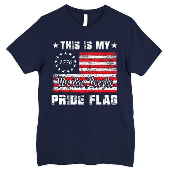 FLAGWIX Patriotic American Gifts - This Is My Pride Flag, American 4th Of July Gifts - Mens Shirts
