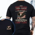 thumbnail image 1 of FLAGWIX Patriotic American Veteran T-Shirt TPT1897TS - Men's Basic Letter Print Crew Neck Tee, Round Neck Short Sleeve T-shirt, Summer Clothes, Father's Day, Christmas, Birthday Gifts For Men, 1 of 6