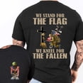 thumbnail image 1 of FLAGWIX Veteran Kneeling Christ Cross We Stand For The Flag We Kneel For The Fallen Veteran T-Shirt MLN3115TS - Father's Day, Christmas, Birthday Gifts For Men, Husband Gifts, 1 of 6