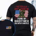 thumbnail image 1 of FLAGWIX Veteran Don't Thank Me Thank My Bother Who Never Comeback T-Shirt MLN3114TS - Father's Day, Gifts For Men, Husband Gifts, Mens T-shirts, Menswear, America T-Shirt, 4th of July T-Shirt, 1 of 6