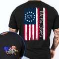 thumbnail image 1 of FLAGWIX We The People Eagle American 1776 Betsy Ross T-Shirt MLN3312TS - Mens Shirts, 1 of 6