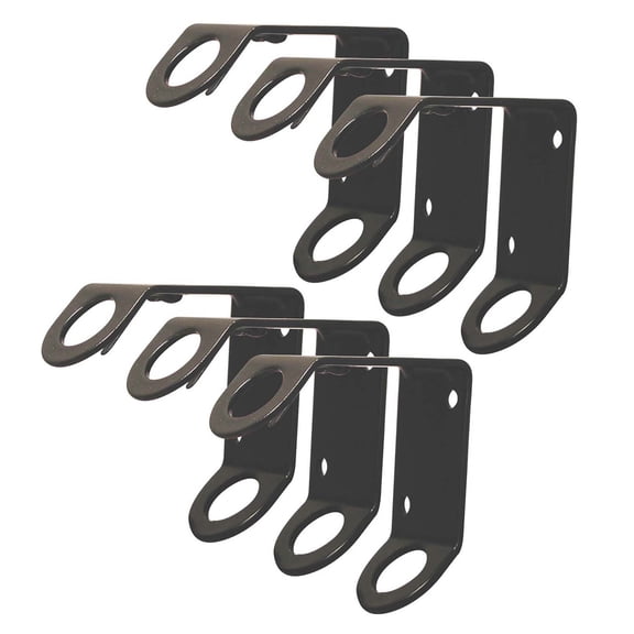 FlagZone Stamped Steel Flag Bracket, 6 Count