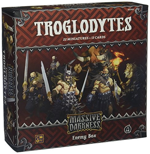 CMON Massive Darkness: Enemy Box: Troglodytes Board Games
