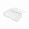 thumbnail image 1 of FLAMBEAU Adjustable Compartment Box,Translucent T7004, 1 of 1