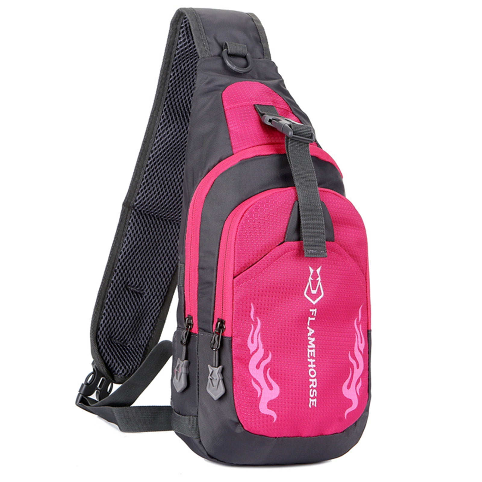 NiuKom Crossbody Sling Backpack - 15.3x7.2x3.5 Inch Lightweight Chest Bag For Hiking, Travel, Daypack Men Women