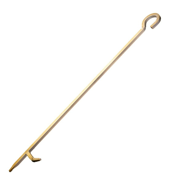 2wayz Flamely 25" Brass Plated Iron Fireplace Tool