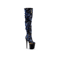thumbnail image 1 of FLAMINGO-3004, 8" Heel 4" Platform Slouch Thigh Boot, 1 of 2