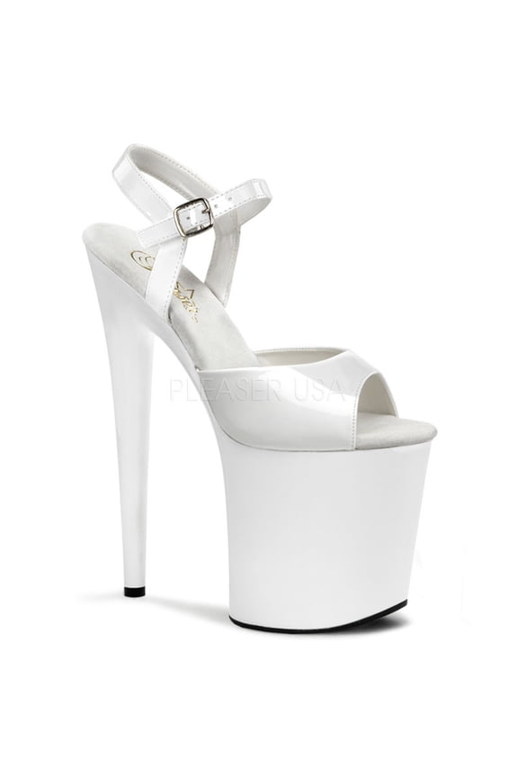 FLAMINGO-809, 8" Heel Ankle Strap Platform Sandal