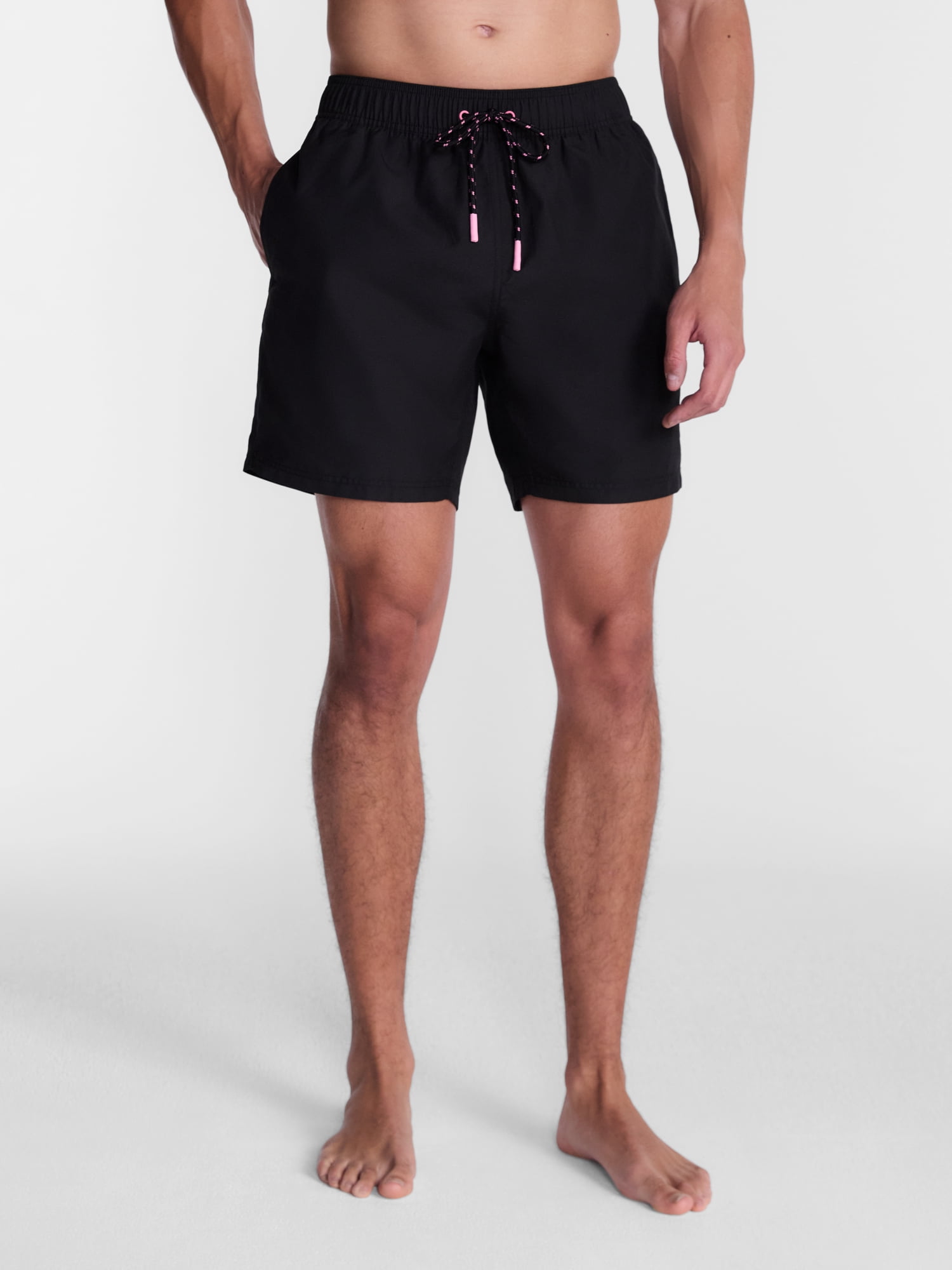 Party Sharks Men's Swim Trunks, 6.5" Inseam, Sizes S-XL