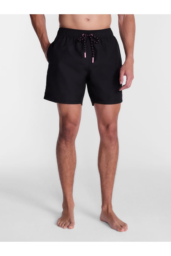 Men's Swim Trunks, 6.5" Inseam, Sizes S-XL