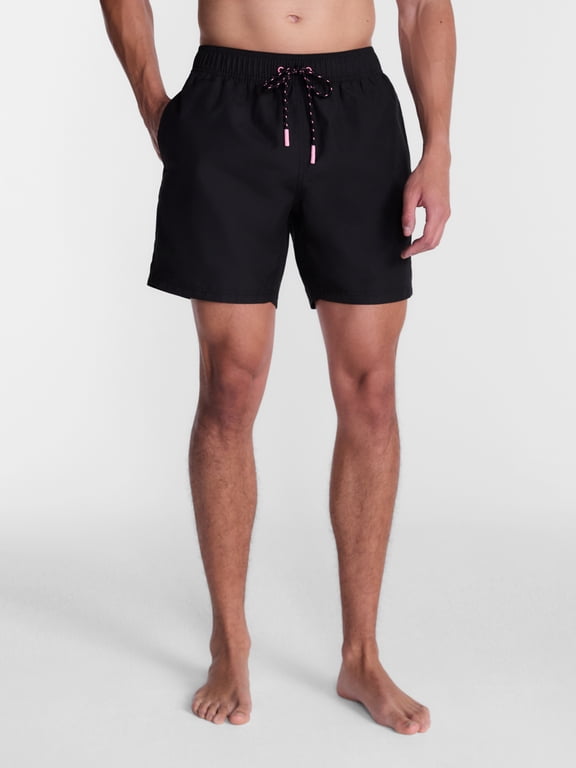 Men's Swim Trunks, 6.5" Inseam, Sizes S-XL