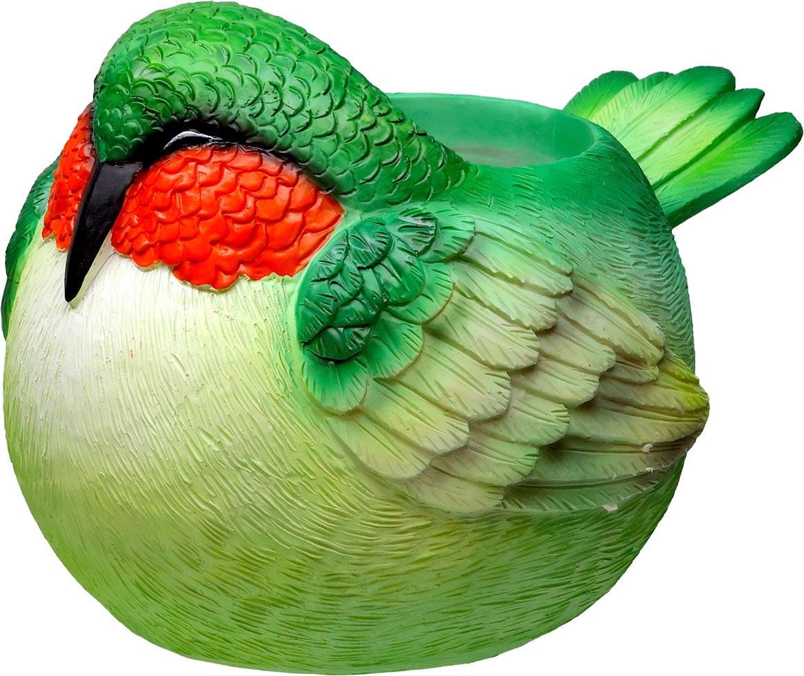 FLAMINGO FLOWER POT