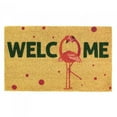 thumbnail image 1 of Fun Flamingos Coir Welcome Mat, 1 of 2