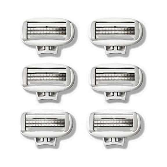 FLAMINGO Women's Razor 5-Blade Refills - Razors for Women - 7 Razors plus 1 Handle