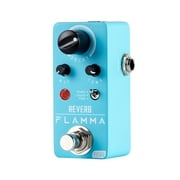 FLAMMA FC02 Mini Reverb Pedal Digital Guitar Effects Pedal مع Church Plate Studio Reverb True Bypass