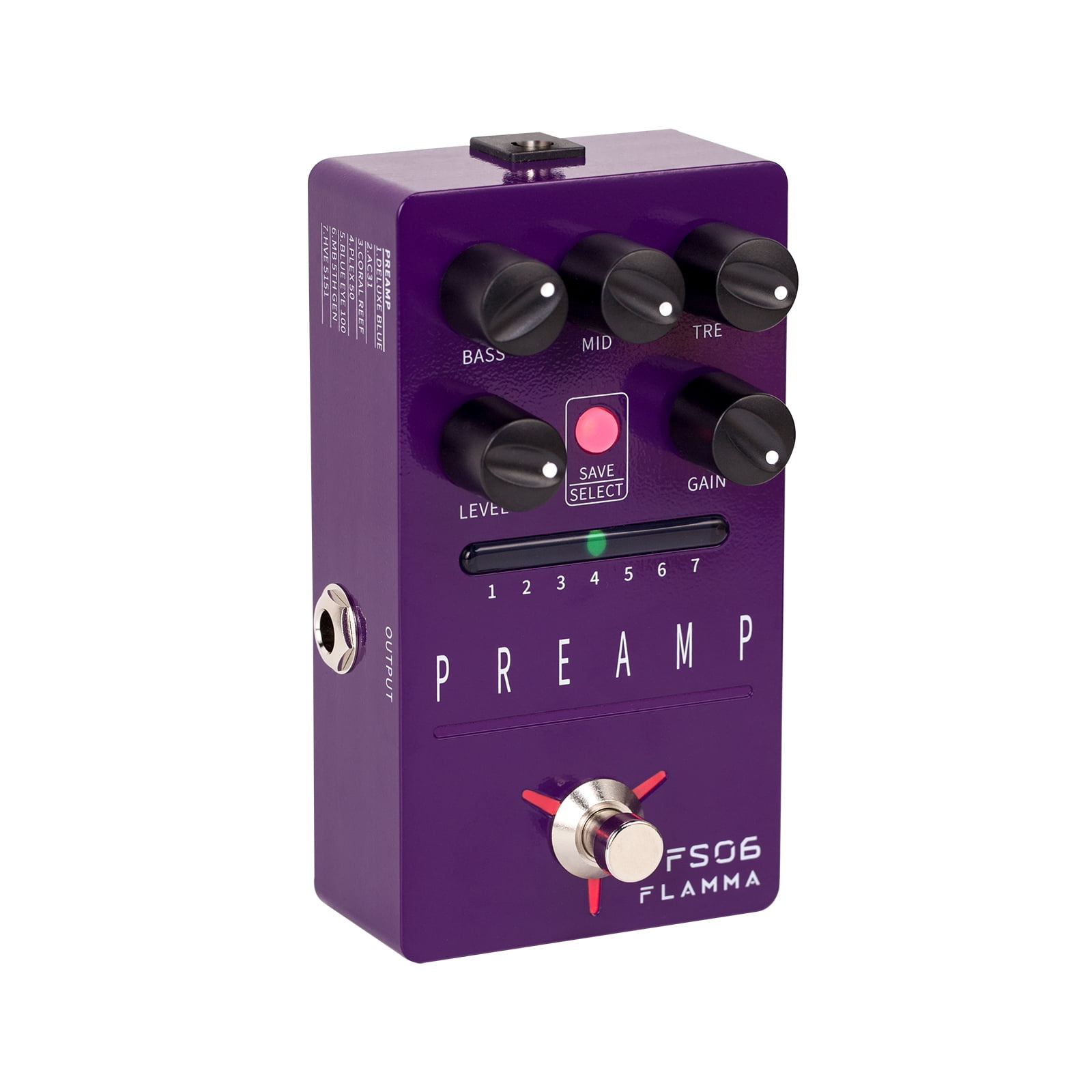 FLAMMA FS03 Guitar Delay Pedal Stereo Digital Delay Guitar