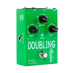 FLAMMA FV02 Vocal Doubling Effects Pedal with Reverb Chorus Effects