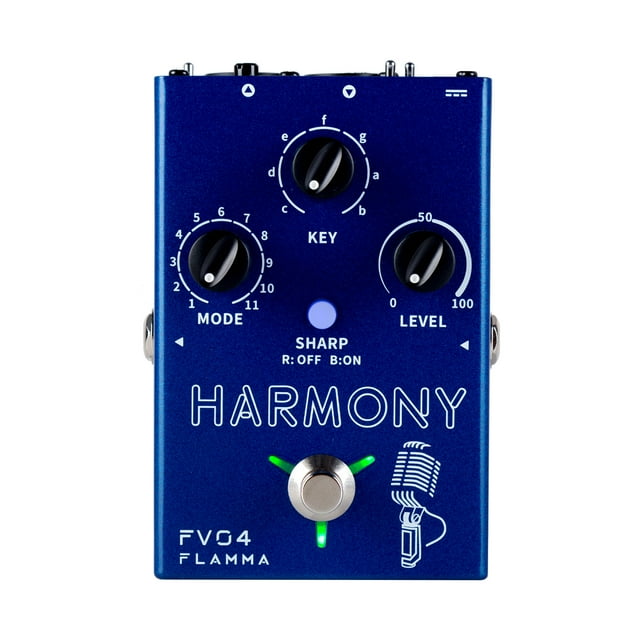 FLAMMA FV04 Harmony Vocal Processor Guitar Amp Amplifier Effects Pedal
