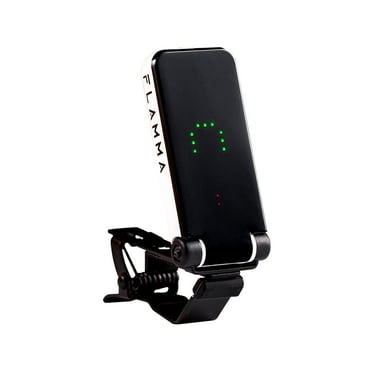 FLAMMA Guitar Tuner Clip On for Electric Guitar Bass Tuner Ukulele
