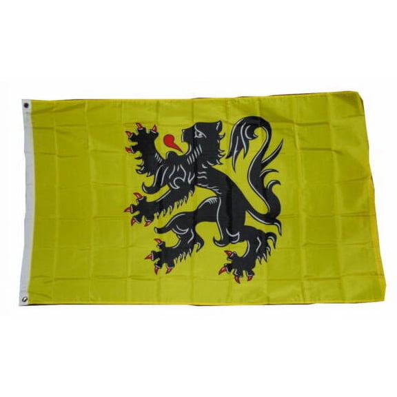 FLANDERS FLAG 3 X 5 3X5 FEET POLYESTER NEW 2 GROMMETS 100D