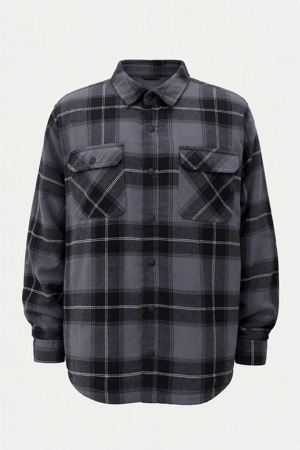 George Men's and Big Men's Shirt Jacket with Long Sleeves, Sizes S-3XL
