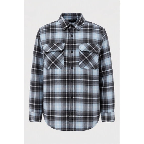 George Men's and Big Men's Shirt Jacket with Long Sleeves, Sizes S-3XL