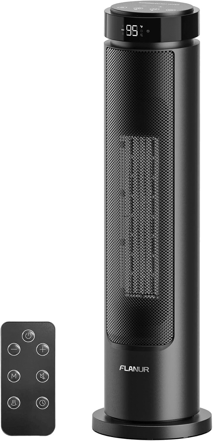 FLANUR Space Heaters for Indoor Use Large Room, 1500W Portable