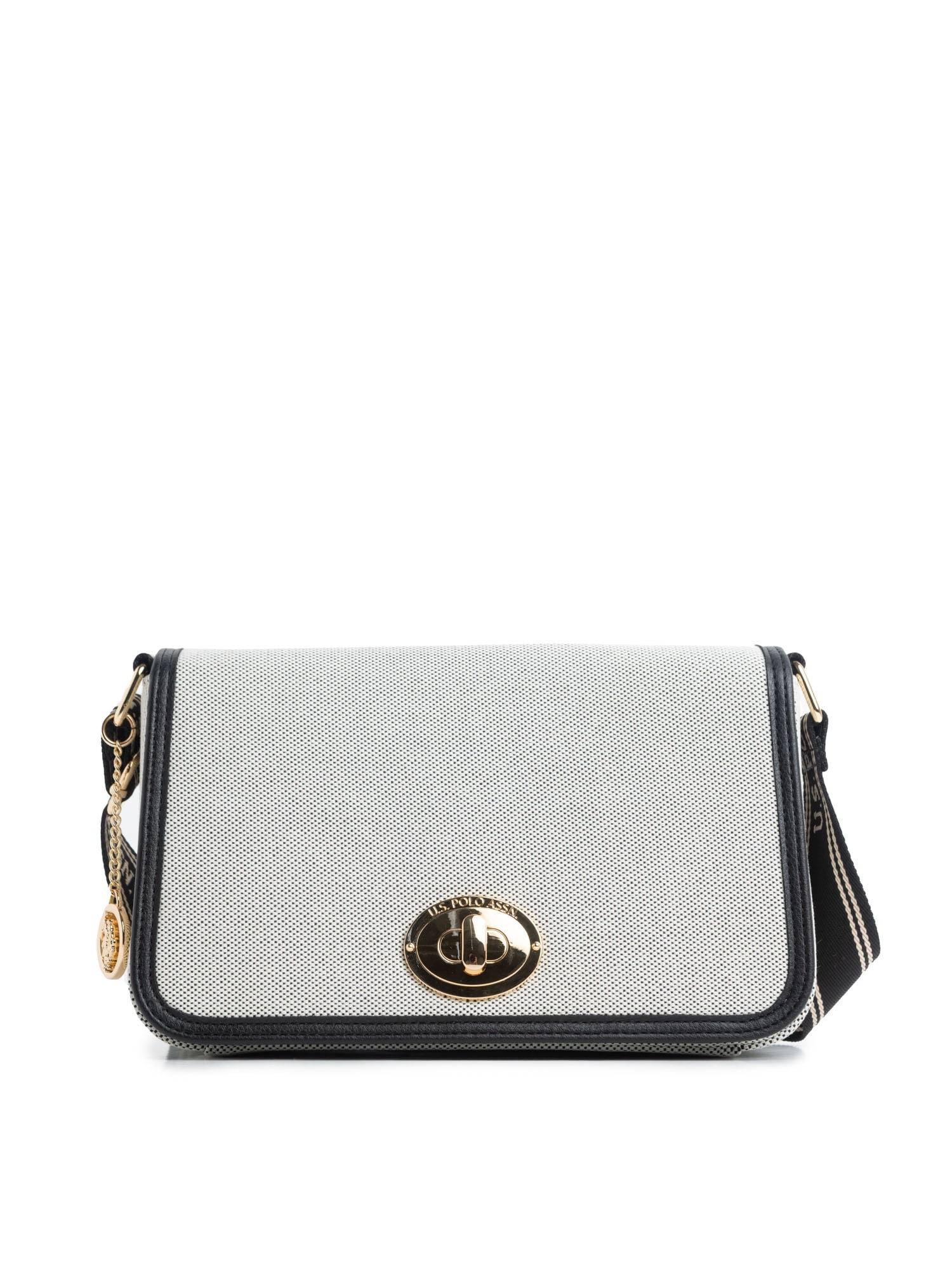 Women's Flap Crossbody, Putty