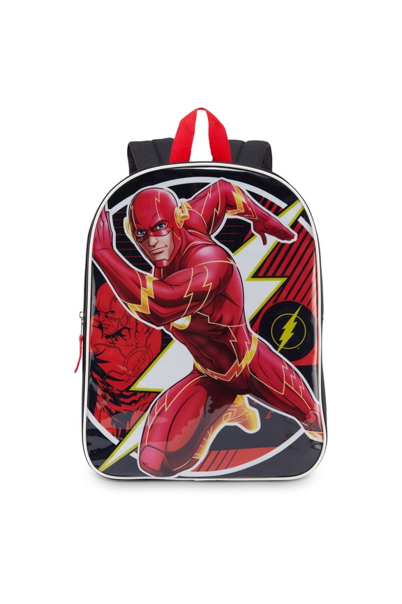 FLASH, 15" Boys' Backpack with Padded Straps & Zip Compartment - Ideal Toddler Bookbag for School & Travel