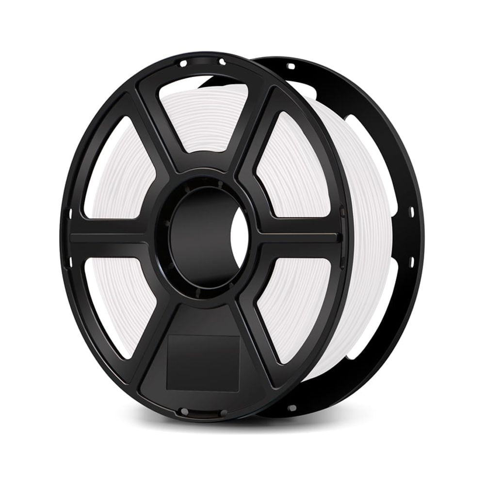 FLASHFORGE ABS FILAMENT - WHITE COLOR - 1.75 MM 1 KG Spool