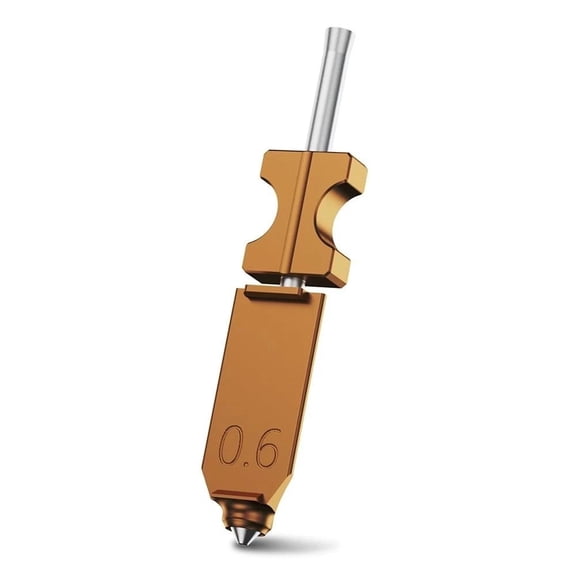 FLASHFORGE AD5X Upgraded 0.6mm Hardened Nozzle, Wear-Resistant, High Flow 32mm³/s Hotend Kit for High-Speed 3D Printers