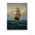 thumbnail image 1 of FLASHLUMI 24x36 Inch Vintage Whaling Ship with Whale in Rough Sea Oil Painting Canvas Wall Art, Nautical Adventure Decor for Living Room Bedroom, 1 of 10