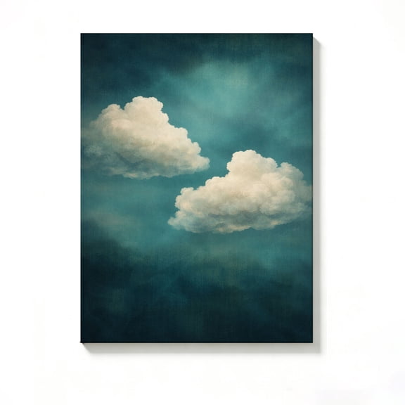 FLASHLUMI 24"×36" Canvas Wall Art, Modern Minimalist Canvas Prints for Bedroom Living Room Bathroom Office Home Decor