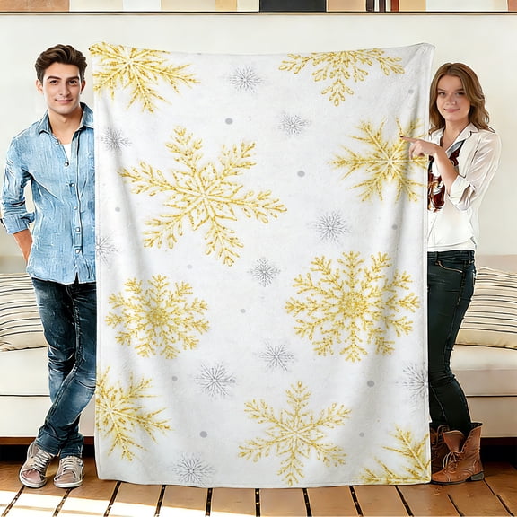 FLASHLUMI 30"×40" Soft Sherpa Blanket, Cozy Plush Warm Throw Blanket for Couch Bed Sofa Home Office Decor