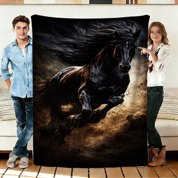 FLASHLUMI 30"×40" Soft Sherpa Blanket, Cozy Plush Warm Throw Blanket for Couch Bed Sofa Home Office Decor