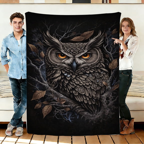 FLASHLUMI 30"×40" Soft Sherpa Blanket, Cozy Plush Warm Throw Blanket for Couch Bed Sofa Home Office Decor