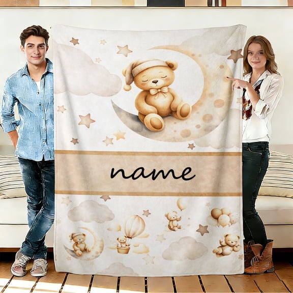 FLASHLUMI 30"×40" Soft Sherpa Blanket, Cozy Plush Warm Throw Blanket for Couch Bed Sofa Home Office Decor