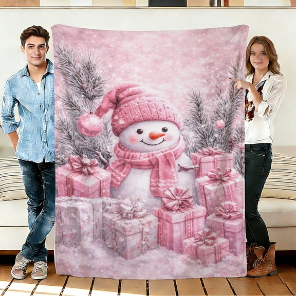 FLASHLUMI 30"×40" Soft Sherpa Blanket, Cozy Plush Warm Throw Blanket for Couch Bed Sofa Home Office Decor