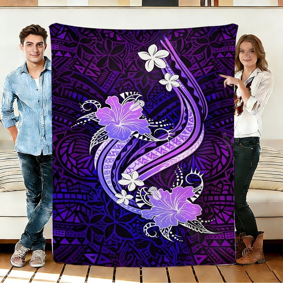 FLASHLUMI 30"×40" Soft Sherpa Blanket, Cozy Plush Warm Throw Blanket for Couch Bed Sofa Home Office Decor