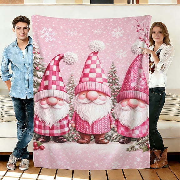 FLASHLUMI 30"×40" Soft Sherpa Blanket, Cozy Plush Warm Throw Blanket for Couch Bed Sofa Home Office Decor