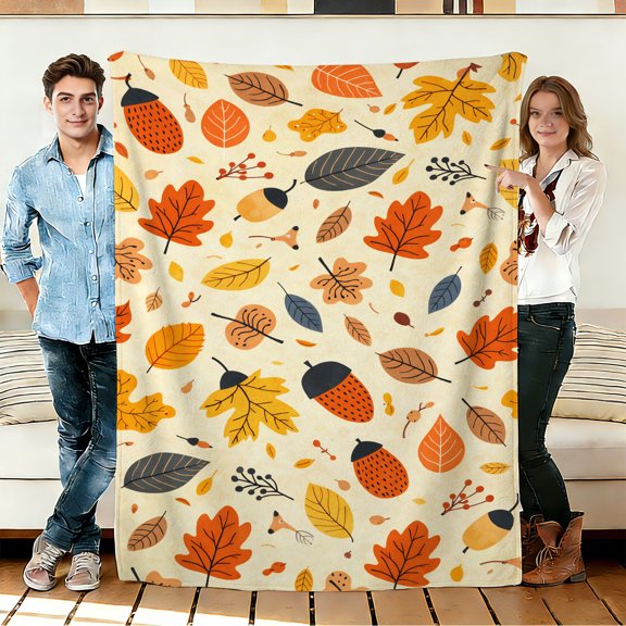 FLASHLUMI 30"×40" Soft Sherpa Blanket, Cozy Plush Warm Throw Blanket for Couch Bed Sofa Home Office Decor