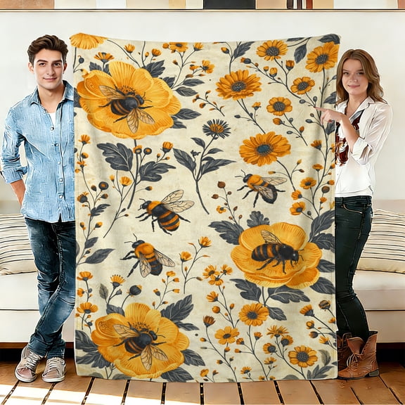 FLASHLUMI 30"×40" Soft Sherpa Blanket, Cozy Plush Warm Throw Blanket for Couch Bed Sofa Home Office Decor