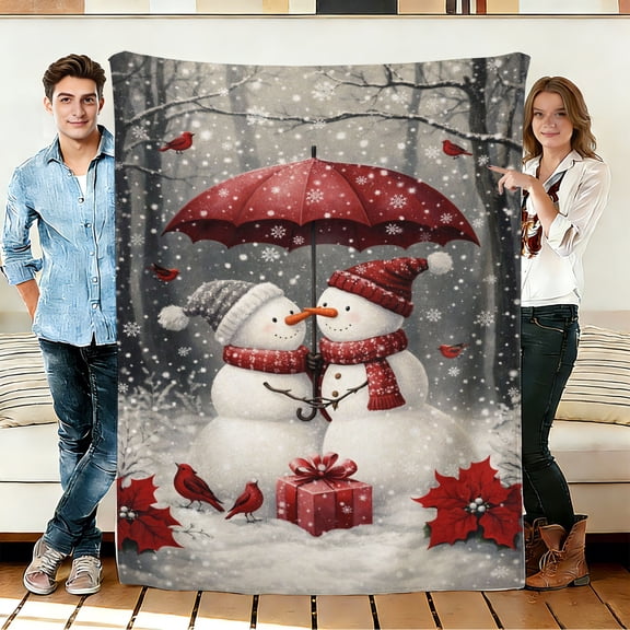 FLASHLUMI 30"×40" Soft Sherpa Blanket, Cozy Plush Warm Throw Blanket for Couch Bed Sofa Home Office Decor