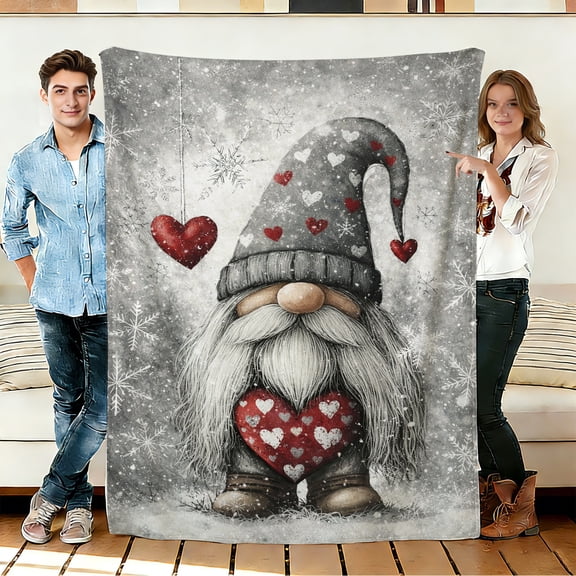 FLASHLUMI 30"×40" Soft Sherpa Blanket, Cozy Plush Warm Throw Blanket for Couch Bed Sofa Home Office Decor