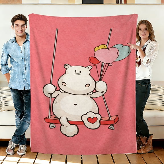 FLASHLUMI 30"×40" Soft Sherpa Blanket, Cozy Plush Warm Throw Blanket for Couch Bed Sofa Home Office Decor